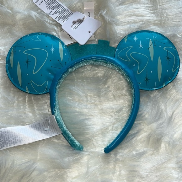 🆕 DISNEYLAND MICKEY EARS HEADBAND Teal Blue Making Magic - Picture 2 of 7